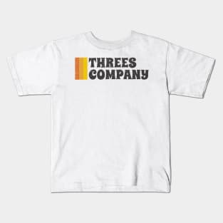 Vintage Threes Company Kids T-Shirt